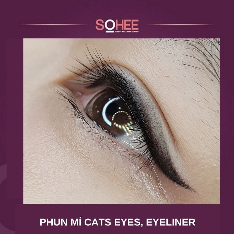 Phun mí Cats Eye, eyeliner